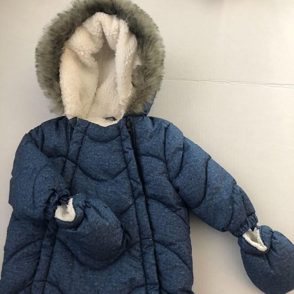 f&f baby snowsuit
